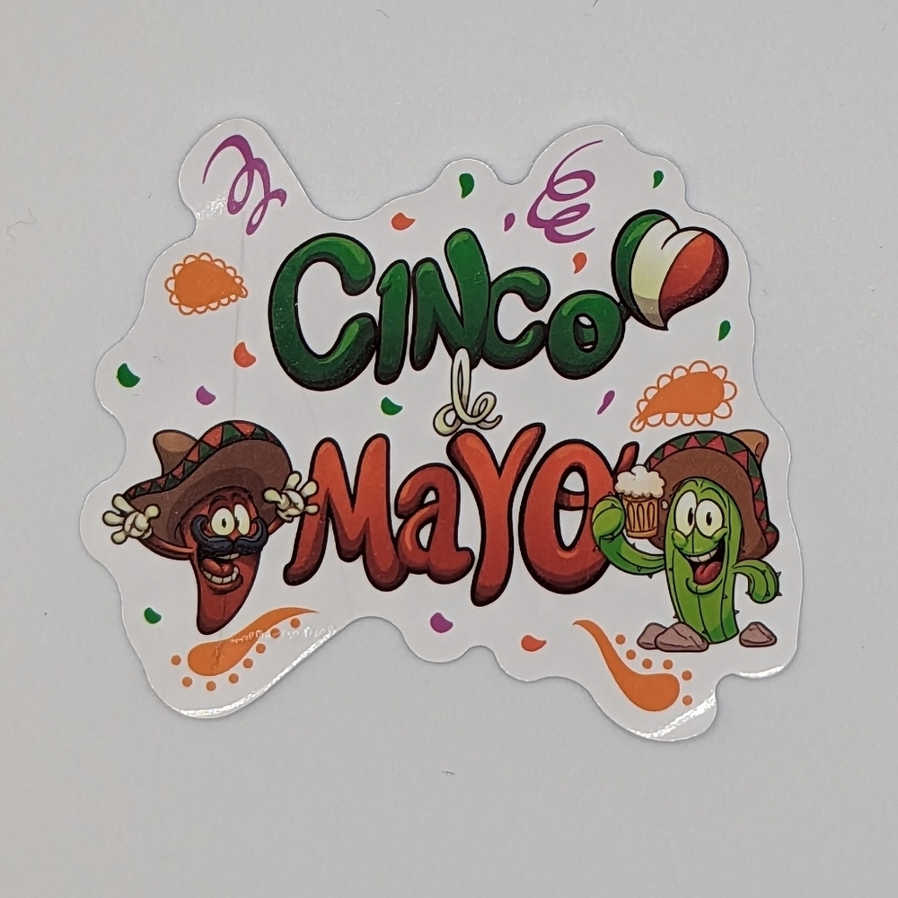 Cinco de Mayo Sticker